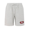 San Francisco 49ers NFL Mens Gray Woven Shorts