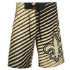 New Orleans Saints NFL Stripes Poly Boardshorts