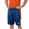 Denver Broncos NFL Mens Side Stripe Training Shorts