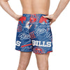Buffalo Bills NFL Mens Logo Rush Swimming Trunks