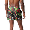 Atlanta Falcons NFL Mens Floral Slim Fit 5.5" Swimming Suit Trunks