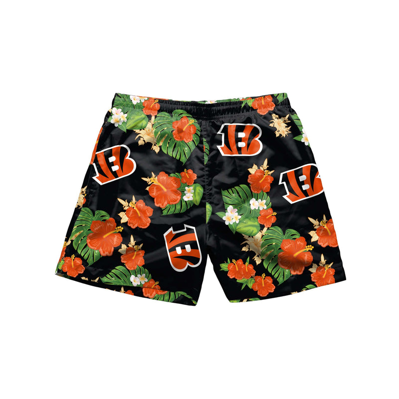 New York Giants NFL Mens Floral Slim Fit 5.5 Swimming Suit Trunks