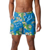 Detroit Lions NFL Mens Floral Slim Fit 5.5" Swimming Suit Trunks