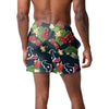 Houston Texans NFL Mens Floral Slim Fit 5.5" Swimming Suit Trunks