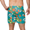 Miami Dolphins NFL Mens Floral Slim Fit 5.5" Swimming Suit Trunks