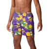 Minnesota Vikings NFL Mens Floral Slim Fit 5.5" Swimming Suit Trunks