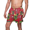 Tampa Bay Buccaneers NFL Mens Floral Slim Fit 5.5" Swimming Suit Trunks