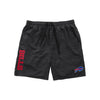 Buffalo Bills NFL Mens Heathered Black Woven Liner Shorts