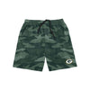 Green Bay Packers NFL Mens Tonal Camo Woven Shorts