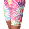 Kansas City Royals MLB Womens Tie-Dye Bike Shorts