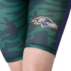 Baltimore Ravens NFL Womens Camo Bike Shorts