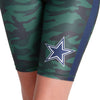 Dallas Cowboys NFL Womens Camo Bike Shorts