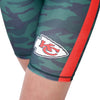 Kansas City Chiefs NFL Womens Camo Bike Shorts
