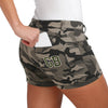 Green Bay Packers NFL Womens Clubhouse Camo Shorts