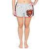 KLEW Chicago Bears 2016 NFL Womens Pinstripe Polyester Shorts