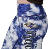 Baltimore Ravens NFL Womens Team Color Tie-Dye Bike Shorts