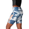 Denver Broncos NFL Womens Team Color Tie-Dye Bike Shorts
