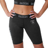 Las Vegas Raiders NFL Womens Team Color Static Bike Shorts