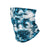 Baby Blue & White Tie-Dye Gaiter Scarf