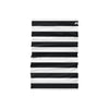 Black & White Stripes Brushed Polyester Gaiter Scarf
