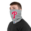 Philadelphia Phillies MLB On-Field Gray UV Gaiter Scarf