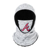 Atlanta Braves MLB Heather Grey Big Logo Hooded Gaiter