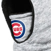 Chicago Cubs MLB Heather Grey Big Logo Hooded Gaiter