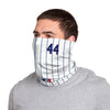 Chicago Cubs MLB Anthony Rizzo On-Field Gameday Pinstripe Stitched Gaiter Scarf