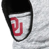 Oklahoma Sooners NCAA Heather Grey Big Logo Hooded Gaiter