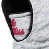Ole Miss Rebels NCAA Heather Grey Big Logo Hooded Gaiter