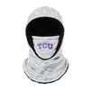 TCU Horned Frogs NCAA Heather Grey Big Logo Hooded Gaiter
