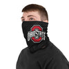 Ohio State Buckeyes NCAA On-Field Sideline Logo Team Black Gaiter Scarf