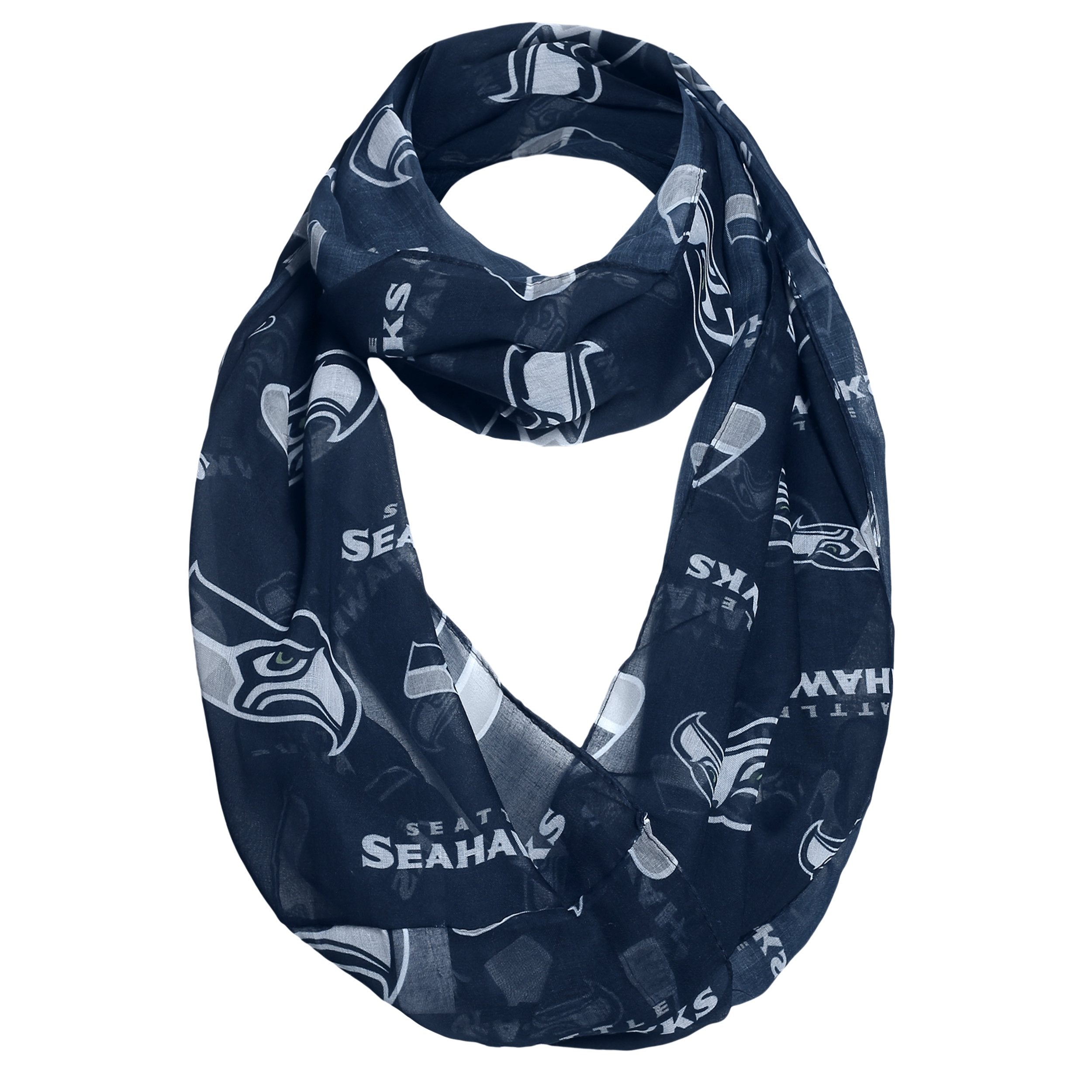 Seattle Seahawks Infinity Scarf - Sports Fan Shop