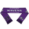Baltimore Ravens 2015 NFL Team Logo Super Bowl Commemorative Acrylic Scarf