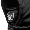 Las Vegas Raiders NFL Black Hooded Gaiter