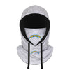 Los Angeles Chargers NFL Heather Gray Drawstring Hooded Gaiter Scarf