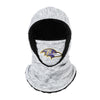 Baltimore Ravens NFL Heather Grey Big Logo Hooded Gaiter