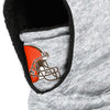 Cleveland Browns NFL Heather Grey Big Logo Hooded Gaiter