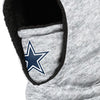 Dallas Cowboys NFL Heather Grey Big Logo Hooded Gaiter