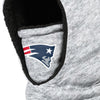New England Patriots NFL Heather Grey Big Logo Hooded Gaiter