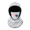 New England Patriots NFL Heather Grey Big Logo Hooded Gaiter