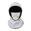 Los Angeles Chargers NFL Heather Grey Big Logo Hooded Gaiter