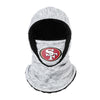 San Francisco 49ers NFL Heather Grey Big Logo Hooded Gaiter