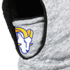 Los Angeles Rams NFL Heather Grey Big Logo Hooded Gaiter