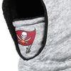 Tampa Bay Buccaneers NFL Heather Grey Big Logo Hooded Gaiter