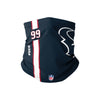 Houston Texans NFL JJ Watt On-Field Sideline Logo Gaiter Scarf