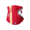 Kansas City Chiefs NFL Patrick Mahomes On-Field Sideline Logo Gaiter Scarf
