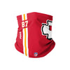 Kansas City Chiefs NFL Travis Kelce On-Field Sideline Logo Gaiter Scarf