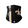 New Orleans Saints NFL Drew Brees On-Field Sideline Logo Gaiter Scarf
