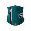 Philadelphia Eagles NFL Zach Ertz On-Field Sideline Logo Gaiter Scarf